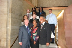 Children's Collective Staff with Councilmembers LaBonge & Parks