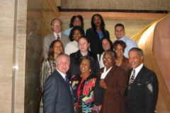 Councilmembers with Staff 2
