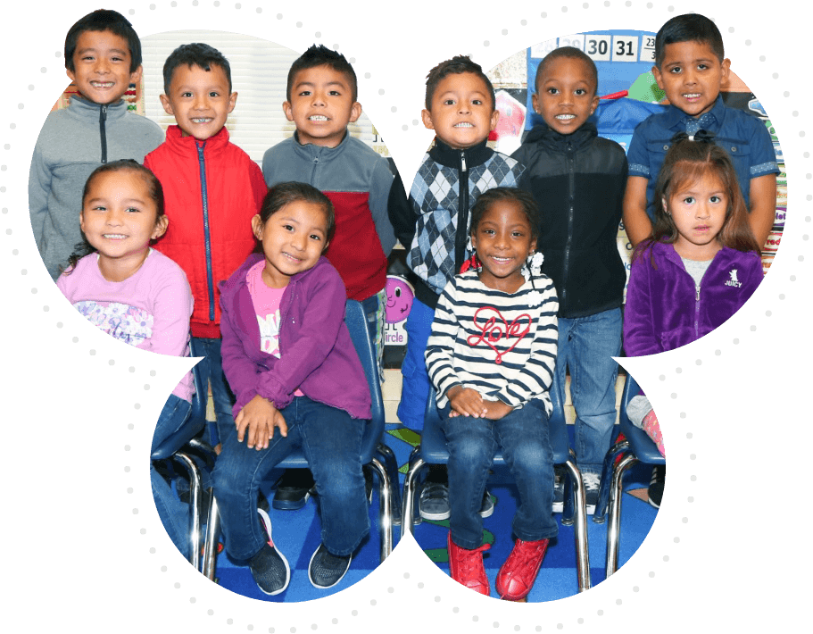 Group of kids smiling