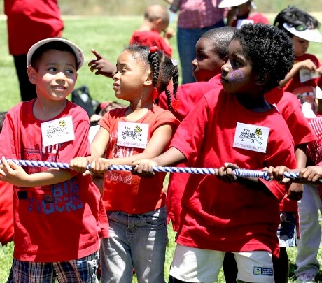 Kids team up for some fun at TCCI’s annual  Educational Jamboree held at Kenneth Hahn Park.